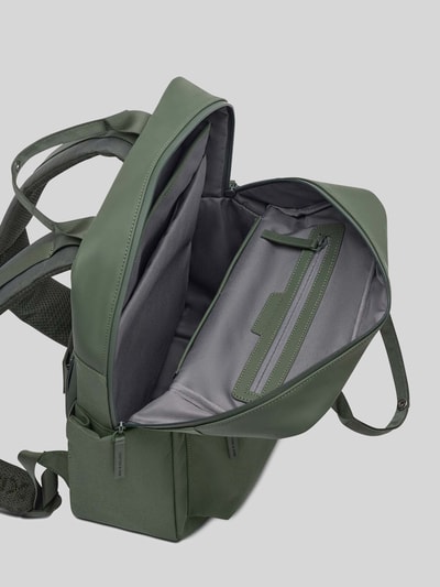 Kapten & Son Rucksack mit Label-Detail Schilf 3