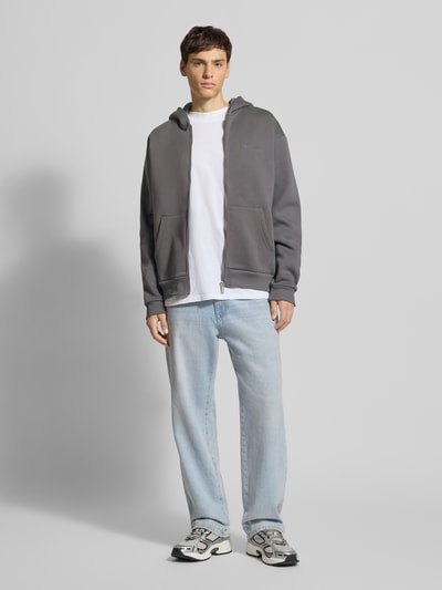 REVIEW Sweatjack met capuchon Donkergrijs - 1