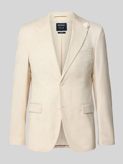 MCNEAL Sakko mit Lyocell- und Leinen-Anteil Beige 2