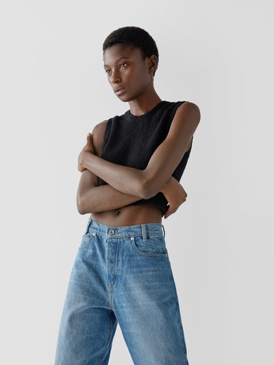Paco Rabanne Mid Rise Jeans im Relaxed Fit Hellblau 6