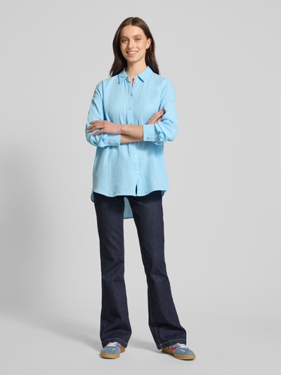 Vero Moda Loose Fit Hemdbluse aus reiner Baumwolle Modell 'NATALI NIA'
Hellblau 1