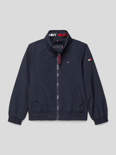 Tommy Hilfiger Kids Jacke mit Label-Patch Marineblau 1