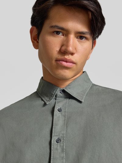 Jack & Jones Freizeithemd mit Kentkragen Modell 'CHARGE' Blau 3