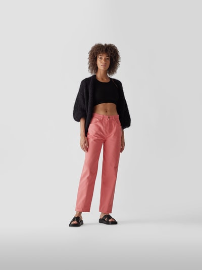 Boyish High Waist Tapered Fit Jeans Rosé 1