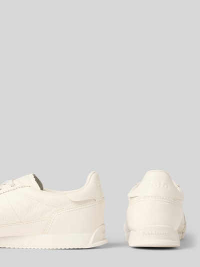 Polo Ralph Lauren Niskie sneakersy z prawdziwej skóry model 'HESTER' Złamany biały 2