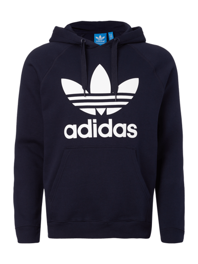 adidas Originals Hoodie mit Logo-Print Marine 1