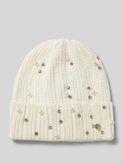 Liu Jo White Beanie met siersteentjes Roze - 1