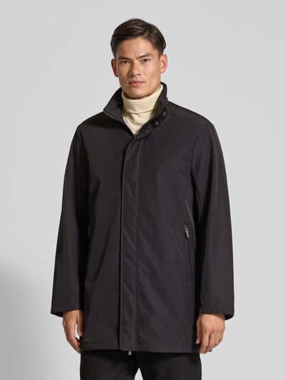 ARMANI EXCHANGE Trenchcoat met opstaande kraag Zwart - 4