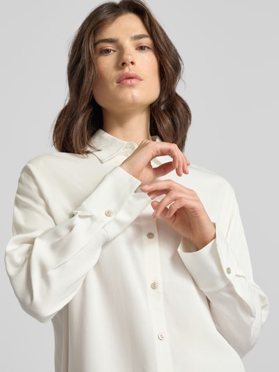 Zero Hemdbluse mit Knopfleiste Weiss 3
