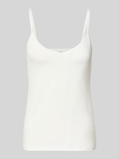 Sloggi Top met afgeronde V-hals Offwhite - 1