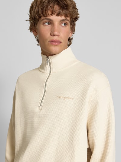 Tommy Jeans Regular fit schipperstrui van katoenmix Zand - 3