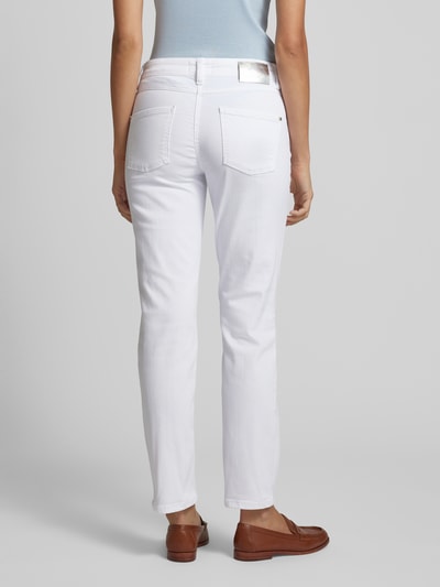 Cambio Jeansy o skróconym kroju regular fit model ‘POSH’ Biały 5