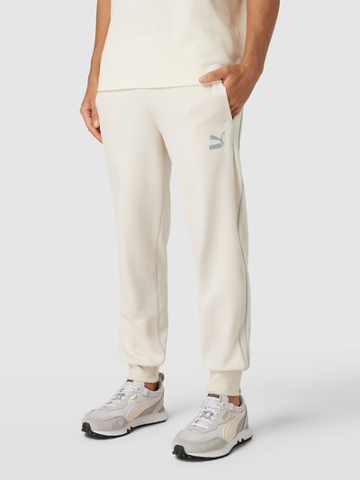 PUMA PERFORMANCE Sweatpants mit Eingrifftaschen Offwhite 4