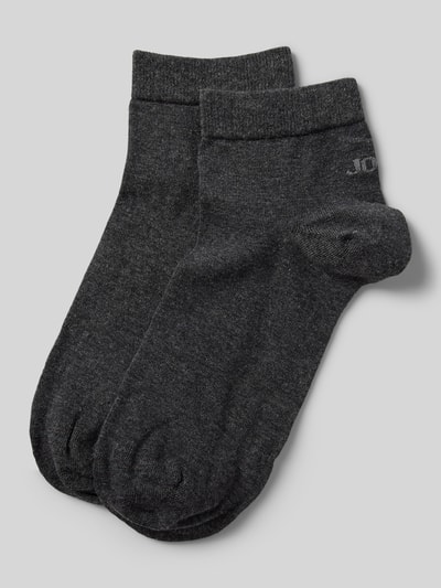 JOOP! Collection Socken mit Label-Detail Anthrazit Melange 1