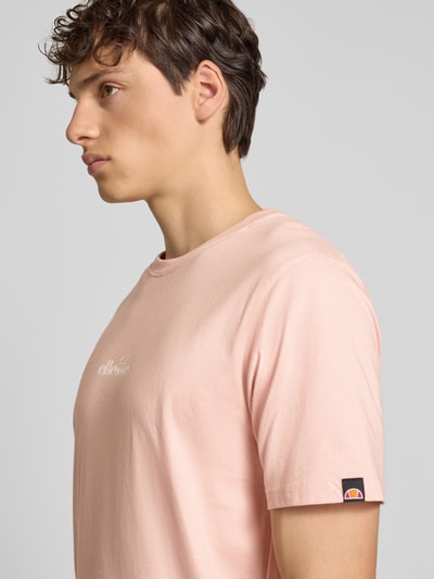Ellesse T-shirt met labelprint, model 'OLLIO' Oudroze - 3
