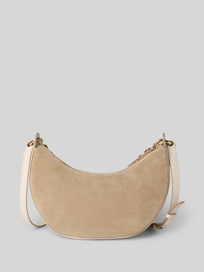 Tommy Hilfiger Torba na ramię z naturalnej skóry bydlęcej Beżowy 4