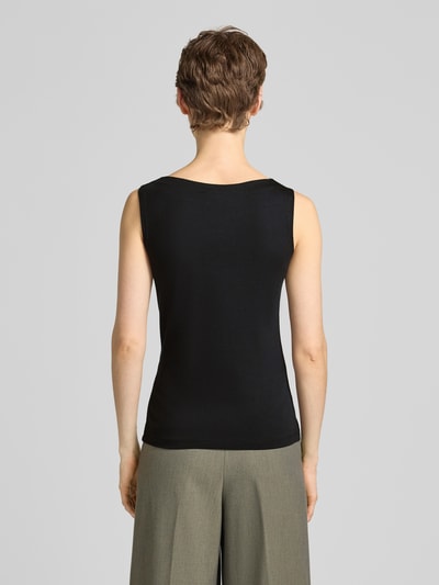 VERO MODA Slim Fit Top aus Baumwoll-Modal-Mix Modell 'PANDA' Black 5