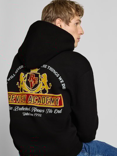 REVIEW Sweatshirt met motiefprint Zwart - 3