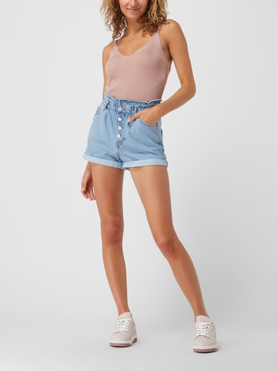 Only Jeansshorts aus Baumwolle Modell 'Cuba Life' Hellblau 1