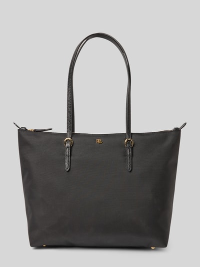 Lauren Ralph Lauren Torba tote z aplikacją z logo model ‘KEATON’ Czarny 2