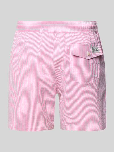 Polo Ralph Lauren Underwear regular fit zwembroek van katoenmix model 'TRAVELER' Rosé - 3