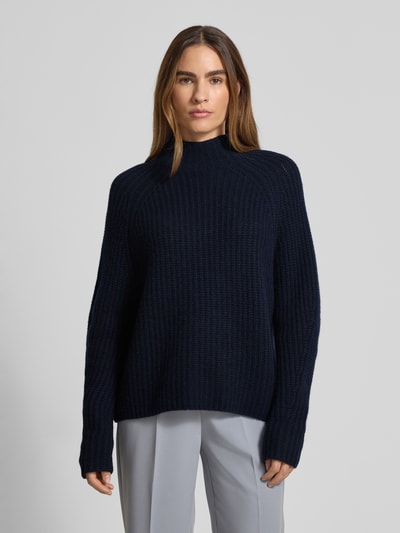 Hemisphere Gebreide pullover van puur kasjmier  Marineblauw - 4
