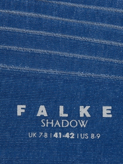 Falke Socken aus reiner Baumwolle Modell 'Shadow' Blau 2