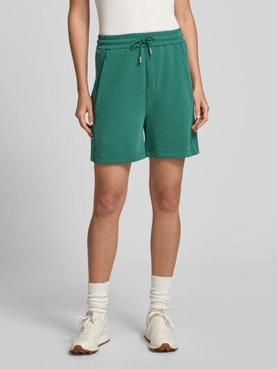 BOSS Orange Relaxed Fit Shorts mit Tunnelzug Dunkelgruen 4
