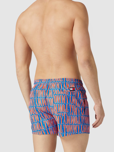 Tommy Hilfiger Badehose mit Allover-Muster Royal 4