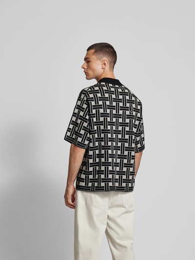 Kenzo Poloshirt mit Label-Stitching Black 5