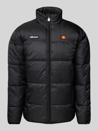 Ellesse Kurtka pikowana z wyhaftowanymi logo model ‘CALOROSO’ Czarny 2