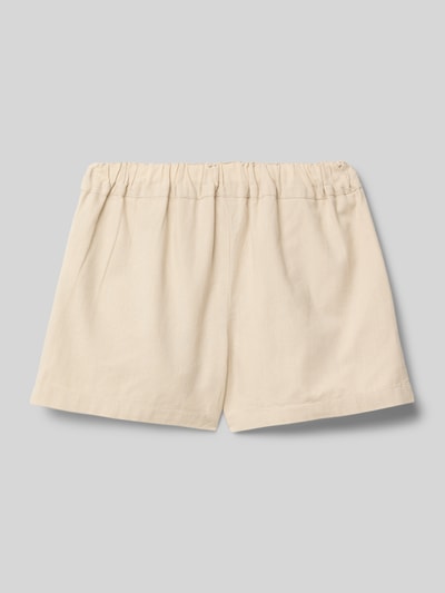 Name It Korte broek met elastische band en linnen, model 'FALINNEN' Zand - 3