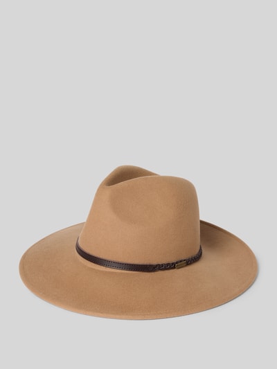Barbour Fedora van puur wolvilt Camel - 1