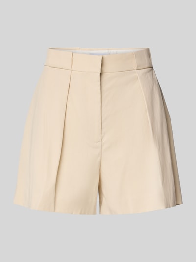 Mango Shorts mit gelegten Falten Modell 'GRETA' Beige 2