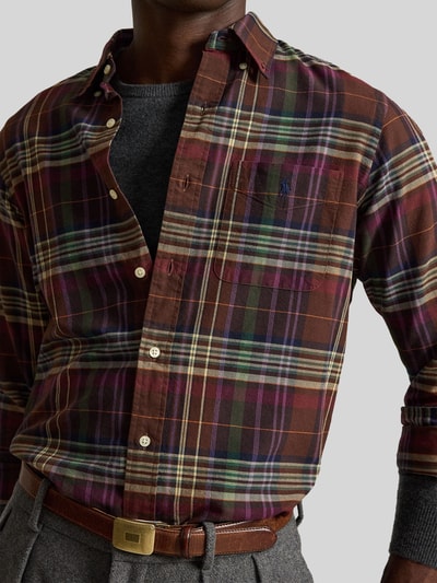 Polo Ralph Lauren Koszula casualowa o kroju regular fit z czystej bawełny Średniobrązowy 3