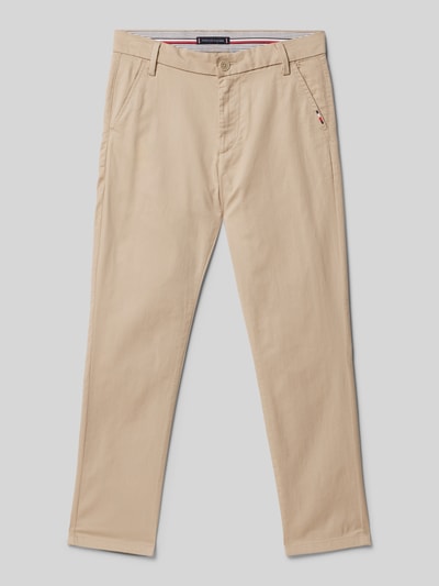 Tommy Hilfiger Teens Chino mit Label-Detail Beige 1