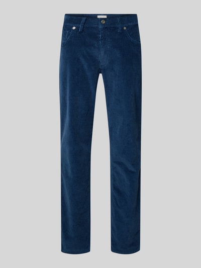 Brax Cordhose mit 5-Pocket-Design Modell 'Cadiz' Blau 2