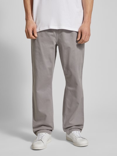 Carhartt Work In Progress Relaxed Fit Hose mit elastischem Bund Modell 'FLINT' Stein 4