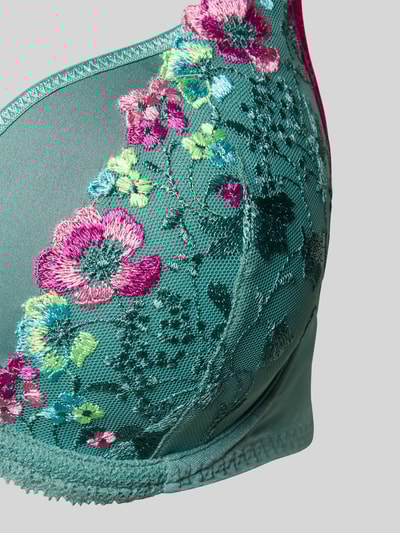Marie Jo BH mit floralem Stitching Modell 'Lizelot' Gruen 2