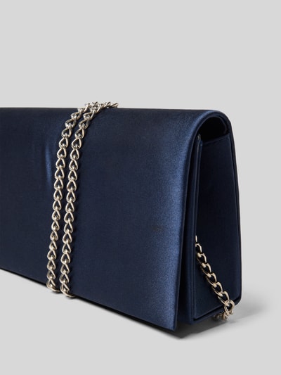 Jake*s Cocktail Clutch met schouderband in metallic Marineblauw gemêleerd - 2