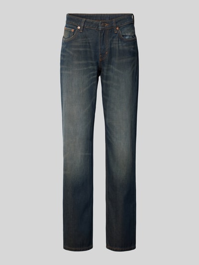 WEEKDAY Straight Fit Jeans mit 5-Pocket-Design Modell 'Arrow' Dunkelblau 2