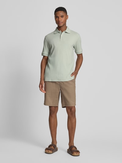 Selected Homme Regular Fit Poloshirt reiner Baumwolle Modell 'COLE' Lind 1