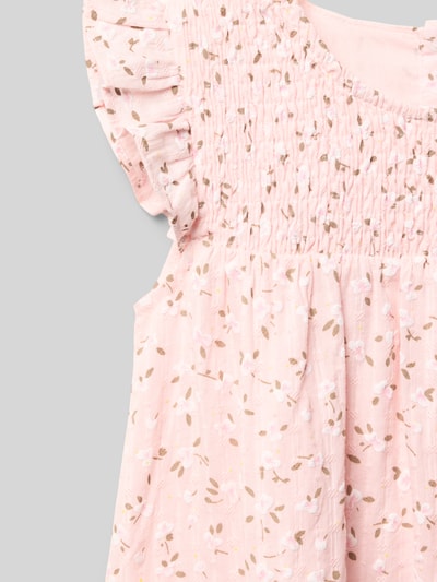 Happy Girls Kleid mit rückseitigem Knopfverschluss Rosa 2