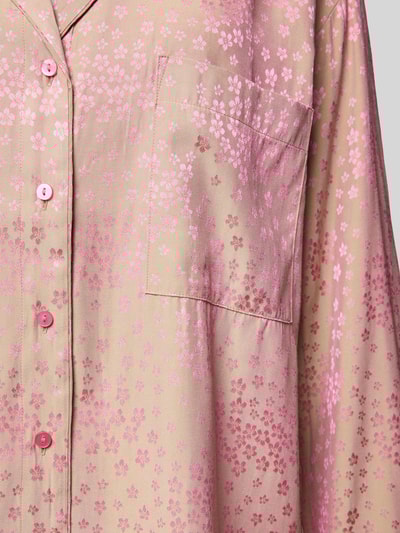 Christian Berg Woman Relaxed Fit Pyjama-Oberteil mit Reverskragen Altrosa 2