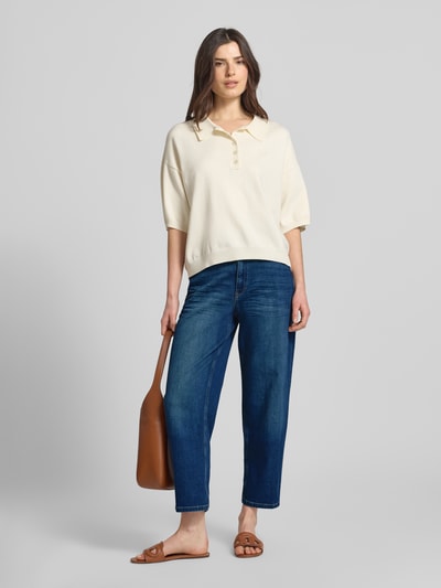 DRYKORN Barrel Fit Jeans mit Eingrifftaschen Modell 'FLOWN' Dunkelblau 1