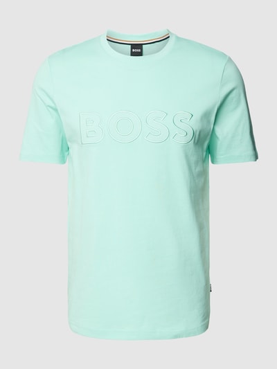 BOSS T-Shirt mit Label-Stitching-Applikation Modell 'Tiburt' Apfel 2