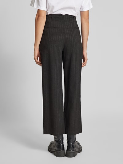 LeGer by Lena Gercke Wide Leg Stoffhose mit seitlichen Eingrifftaschen Mittelgrau Melange 4