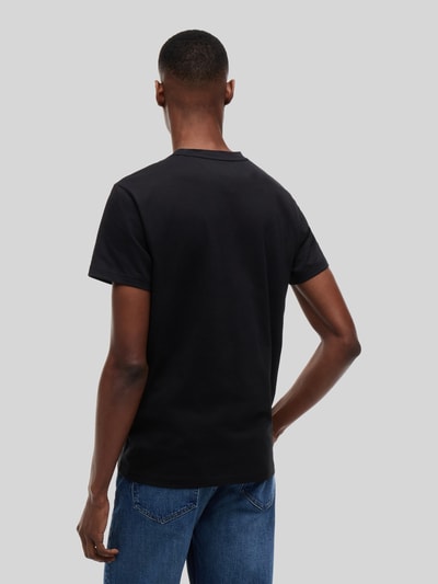 Tommy Jeans Slim Fit T-Shirt aus reiner Baumwolle Black 5
