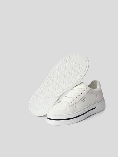 Copenhagen Plateau-Sneaker aus Leder Weiß 5