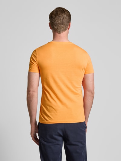 Polo Ralph Lauren T-Shirt mit Label-Stitching Orange 5